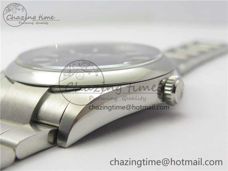 Oyster Perpetual 39mm 114300 UBF Best Edition Black Dial on SS Bracelet A2824