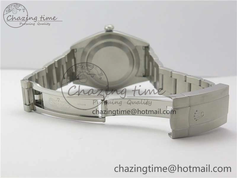 Oyster Perpetual 39mm 114300 UBF Best Edition White Dial on SS Bracelet A2824