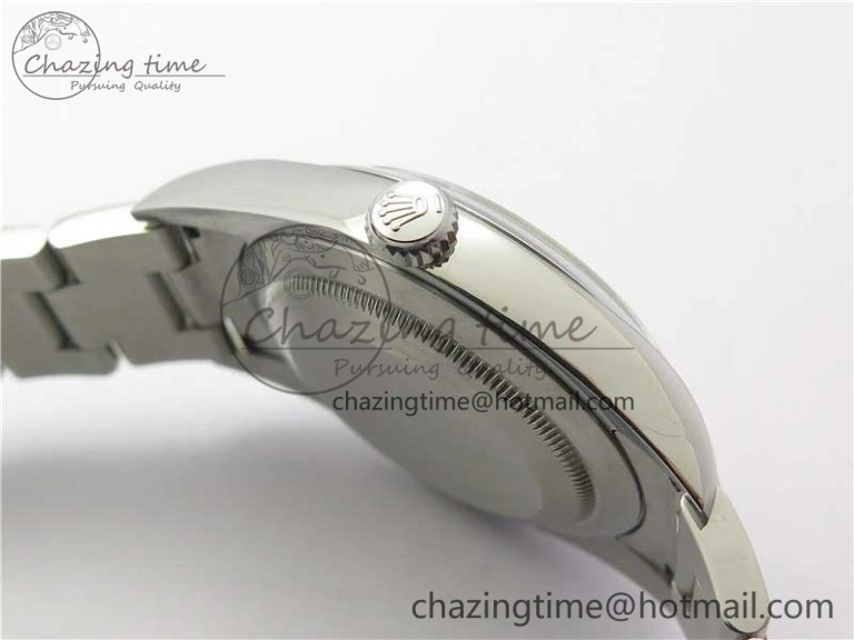 Oyster Perpetual 39mm 114300 UBF Best Edition White Dial on SS Bracelet A2824