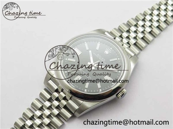 Oyster Perpetual 41mm 124300 BP Maker Best Edition Black Dial on SS Jubilee Bracelet A2813