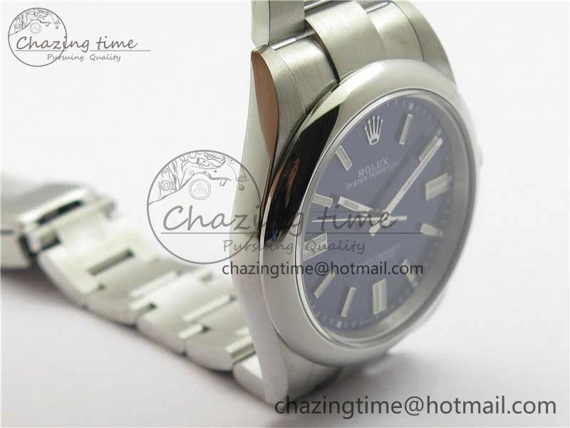 Oyster Perpetual 41mm 124300 BP Maker Best Edition Dark Blue Dial on SS Bracelet