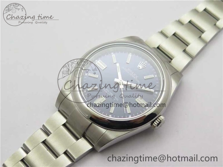 Oyster Perpetual 41mm 124300 BP Maker Best Edition Dark Blue Dial on SS Bracelet