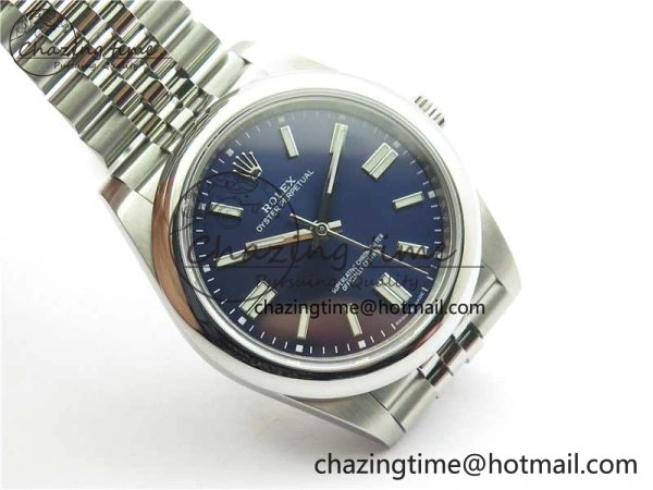 Oyster Perpetual 41mm 124300 BP Maker Best Edition Deep Blue Dial on SS Jubilee Bracelet A2813