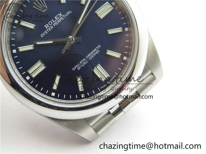Oyster Perpetual 41mm 124300 BP Maker Best Edition Deep Blue Dial on SS Jubilee Bracelet A2813