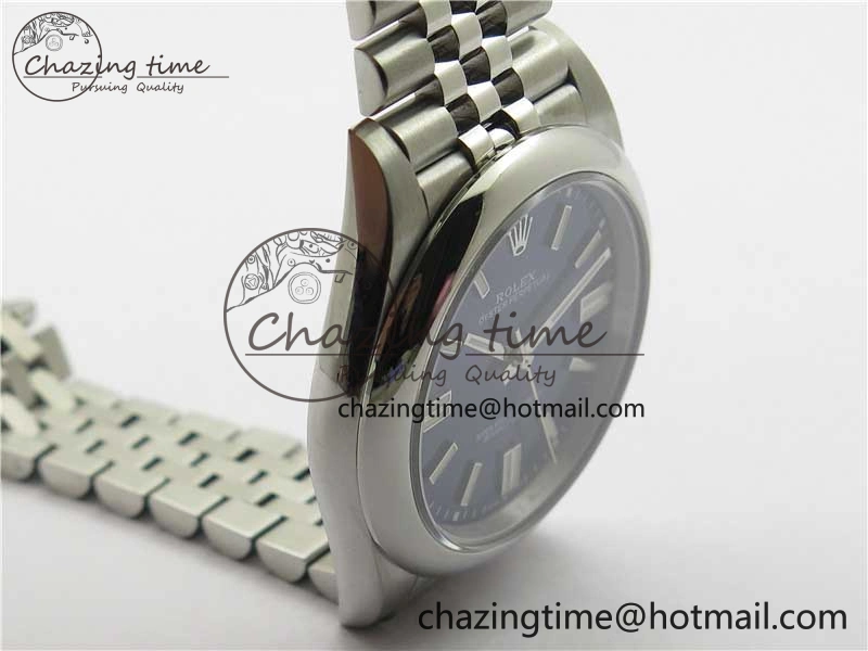 Oyster Perpetual 41mm 124300 BP Maker Best Edition Deep Blue Dial on SS Jubilee Bracelet A2813