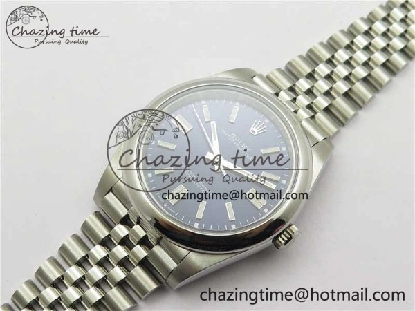 Oyster Perpetual 41mm 124300 BP Maker Best Edition Deep Blue Dial on SS Jubilee Bracelet A2813