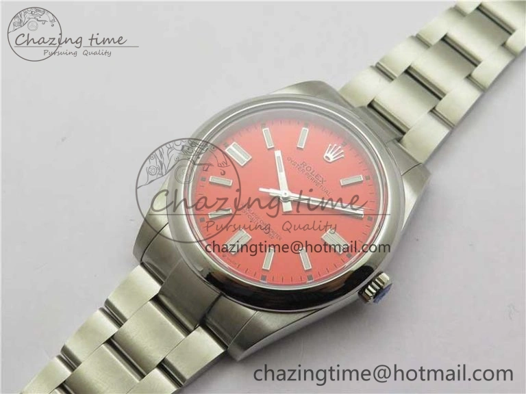 Oyster Perpetual 41mm 124300 BP Maker Best Edition Red Dial on SS Bracelet