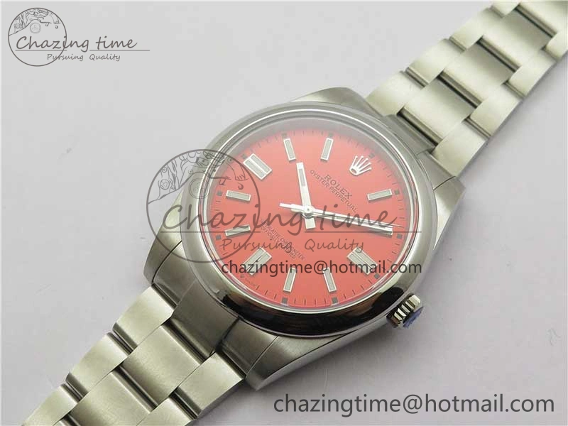 Oyster Perpetual 41mm 124300 BP Maker Best Edition Red Dial on SS Bracelet