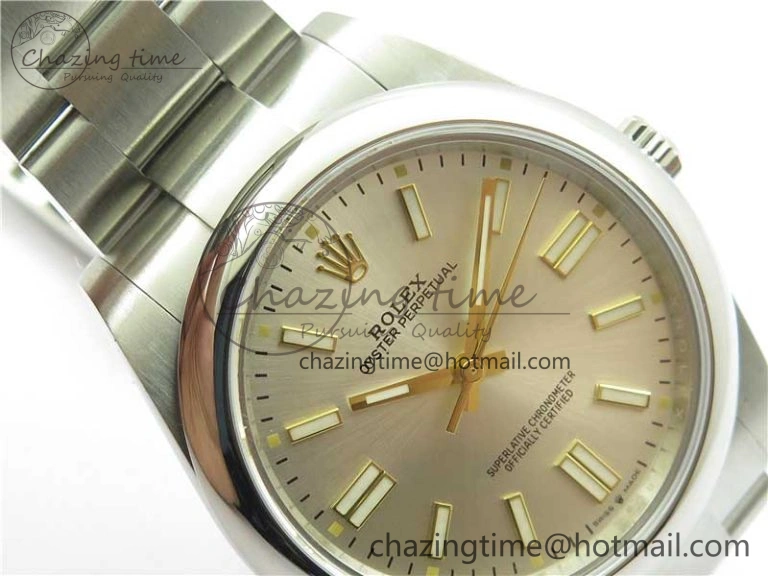 Oyster Perpetual 41mm 124300 BP Maker Best Edition Silver Dial on SS Bracelet