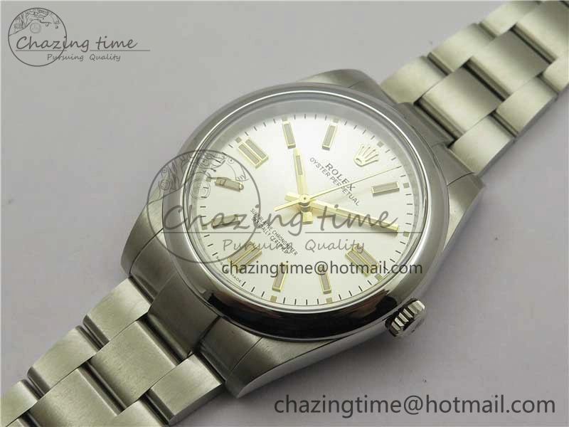 Oyster Perpetual 41mm 124300 BP Maker Best Edition Silver Dial on SS Bracelet