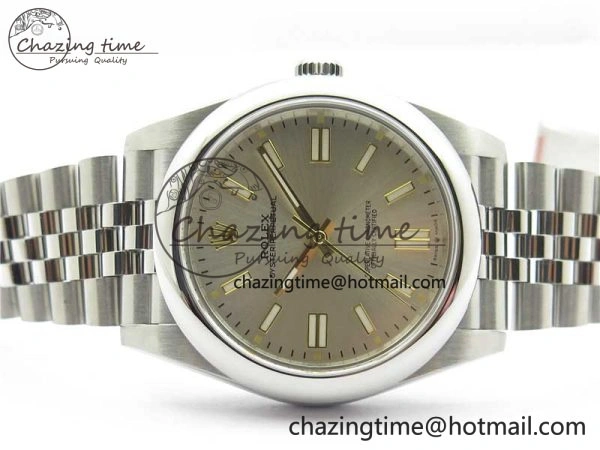 Oyster Perpetual 41mm 124300 BP Maker Best Edition Silver Dial on SS Jubilee Bracelet A2813