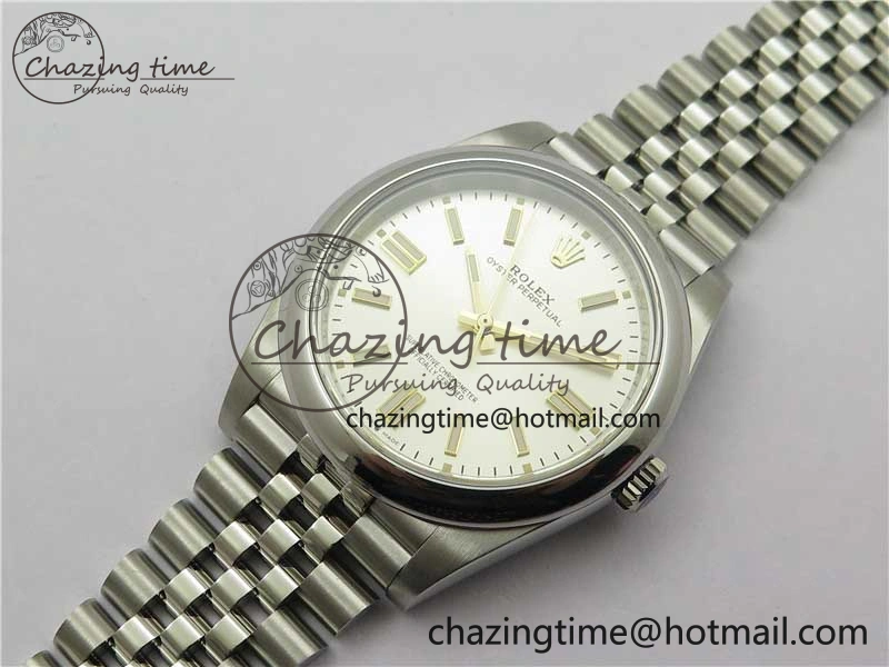 Oyster Perpetual 41mm 124300 BP Maker Best Edition Silver Dial on SS Jubilee Bracelet A2813