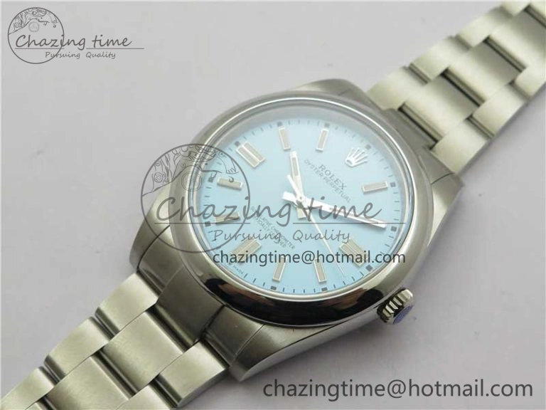 Oyster Perpetual 41mm 124300 BP Maker Best Edition Tiffany Blue Dial on SS Bracelet