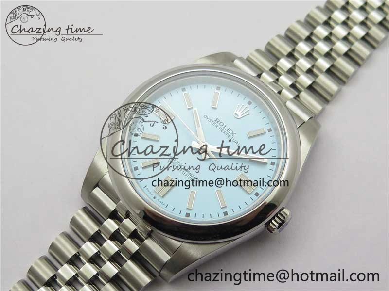 Oyster Perpetual 41mm 124300 BP Maker Best Edition Tiffany Blue Dial on SS Jubilee Bracelet A2813
