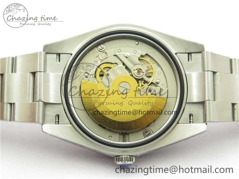 Oyster Perpetual 41mm 124300 BP Maker Best Edition Yellow Dial on SS Bracelet