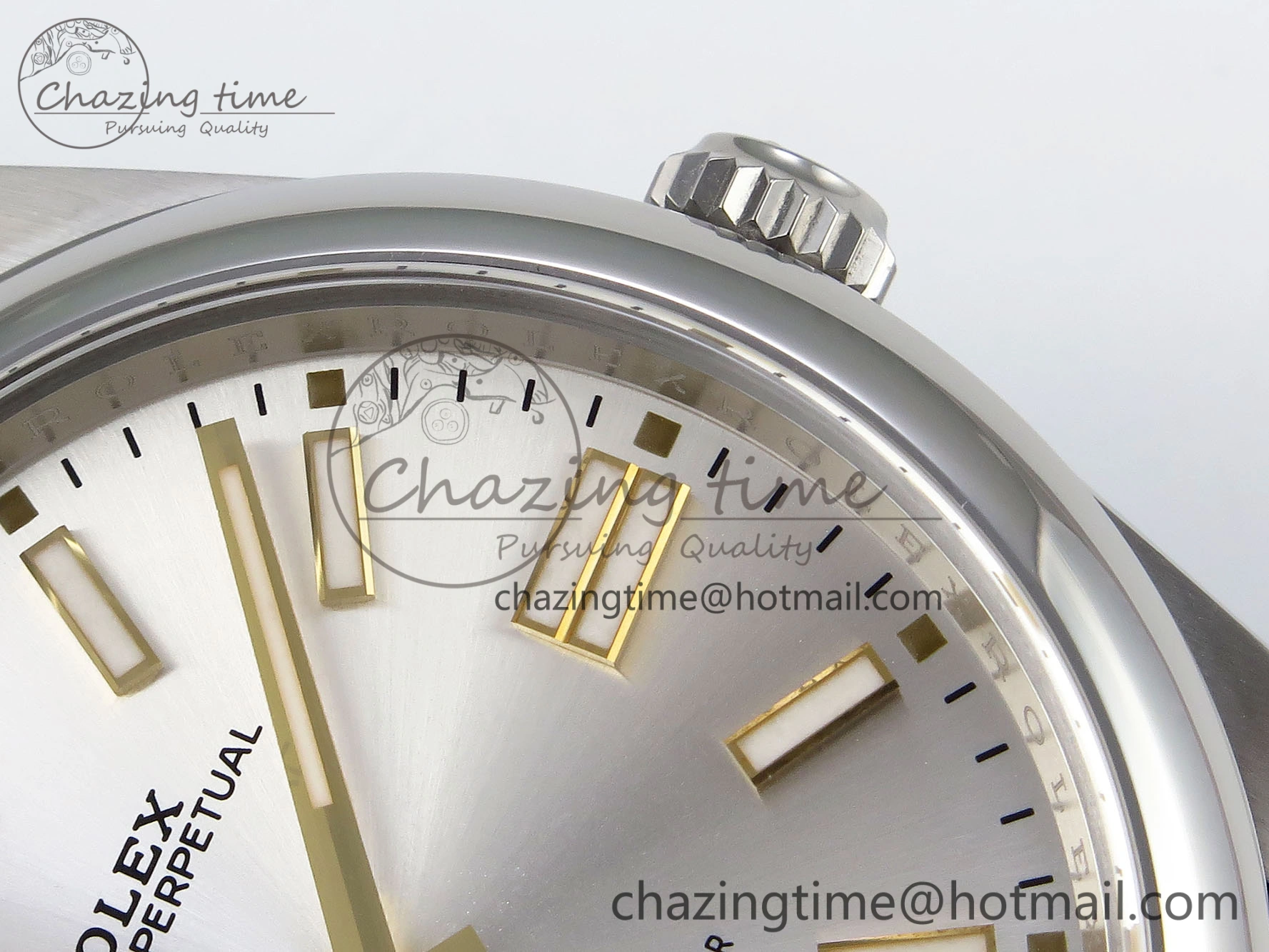 Oyster Perpetual 41mm 124300 Clean 1:1 Best Edition 904L Steel Sliver Dial on SS Bracelet VR3230