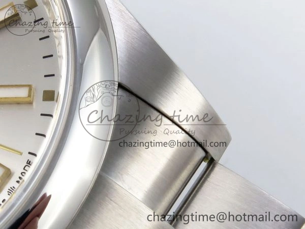 Oyster Perpetual 41mm 124300 Clean 1:1 Best Edition 904L Steel Sliver Dial on SS Bracelet VR3230