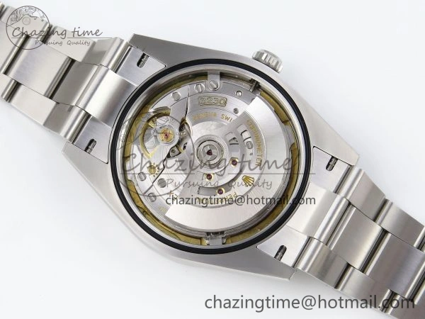 Oyster Perpetual 41mm 124300 Clean 1:1 Best Edition 904L Steel Yellow Dial on SS Bracelet VR3230