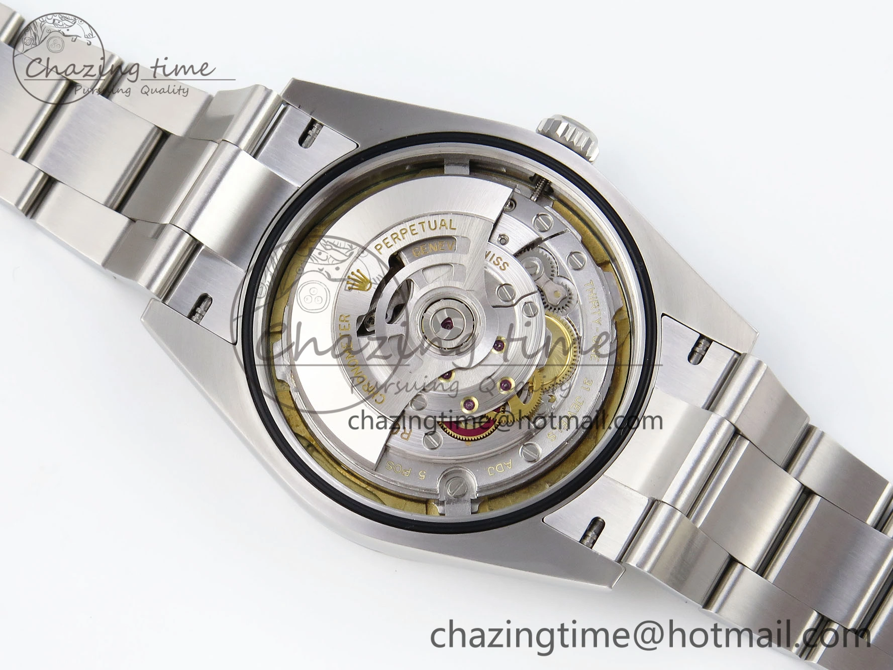 Oyster Perpetual 41mm 124300 Clean 1:1 Best Edition 904L Steel Yellow Dial on SS Bracelet VR3230