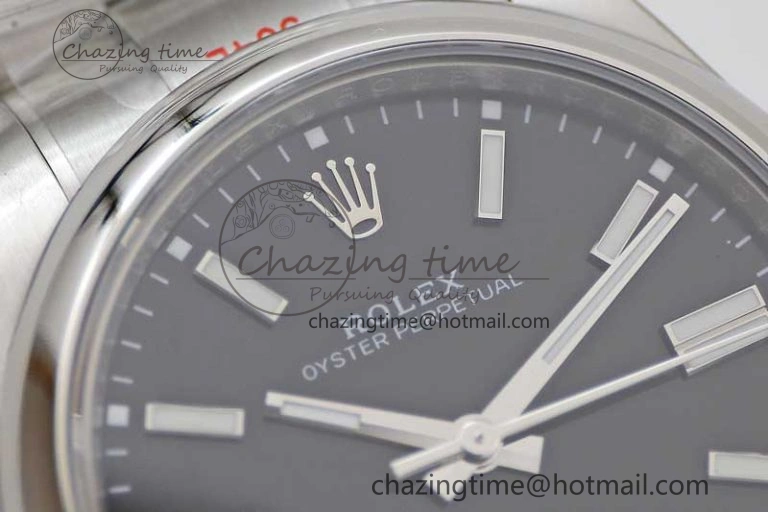 Oyster Perpetual 41mm 124300 EWF 1:1 Best Edition 904L Steel Black Dial on SS Bracelet A2824