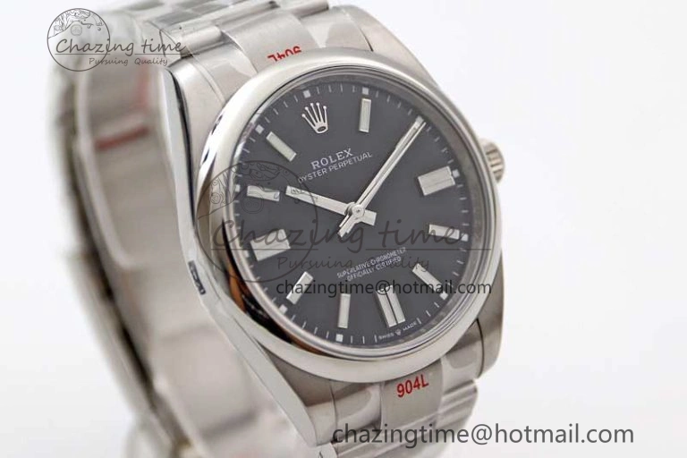 Oyster Perpetual 41mm 124300 EWF 1:1 Best Edition 904L Steel Black Dial on SS Bracelet A2824