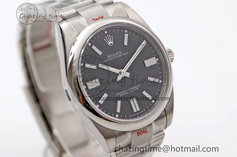 Oyster Perpetual 41mm 124300 EWF 1:1 Best Edition 904L Steel Black Dial on SS Bracelet A2824