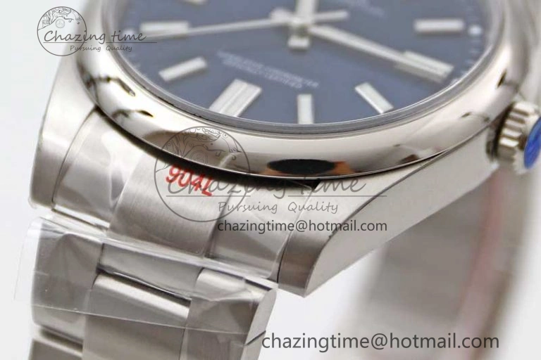 Oyster Perpetual 41mm 124300 EWF 1:1 Best Edition 904L Steel Blue Dial on SS Bracelet A2824