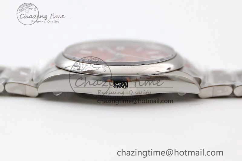 Oyster Perpetual 41mm 124300 EWF 1:1 Best Edition 904L Steel Red Dial on SS Bracelet A2824