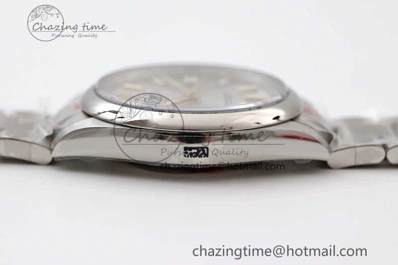 Oyster Perpetual 41mm 124300 EWF 1:1 Best Edition 904L Steel Silver Dial on SS Bracelet A2824
