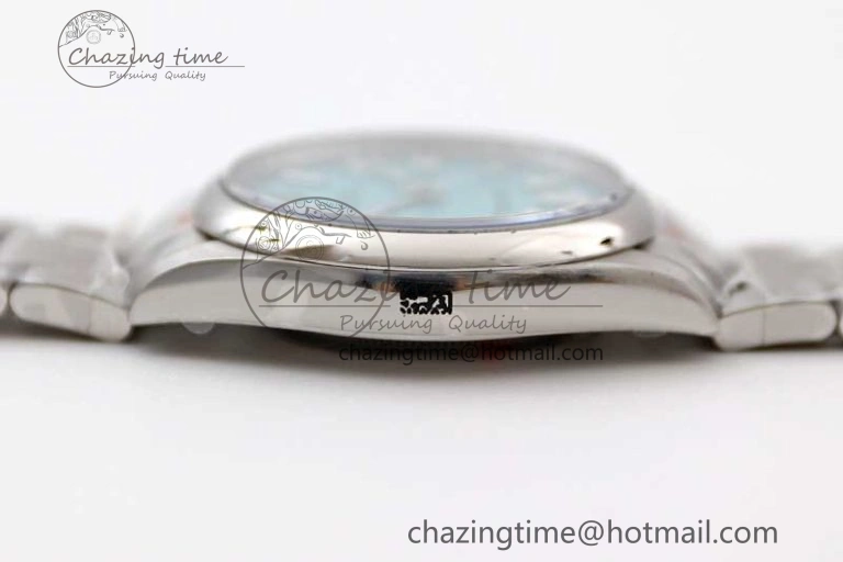 Oyster Perpetual 41mm 124300 EWF 1:1 Best Edition 904L Steel Tiffany Blue Dial on SS Bracelet A2824