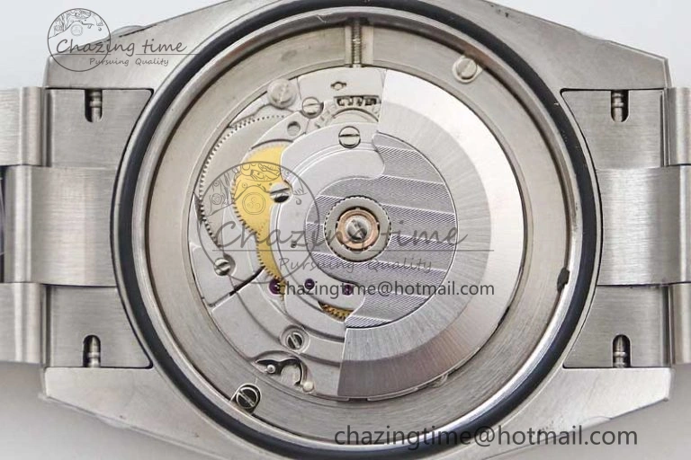 Oyster Perpetual 41mm 124300 EWF 1:1 Best Edition 904L Steel Yellow Dial on SS Bracelet A2824