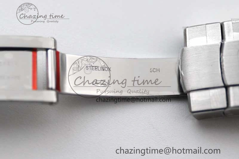 Oyster Perpetual 41mm 124300 EWF 1:1 Best Edition 904L Steel Yellow Dial on SS Bracelet A2824
