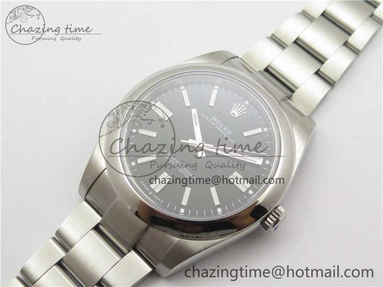 Oyster Perpetual 41mm 124300 EWF Best Edition Black Dial on SS Bracelet A3230