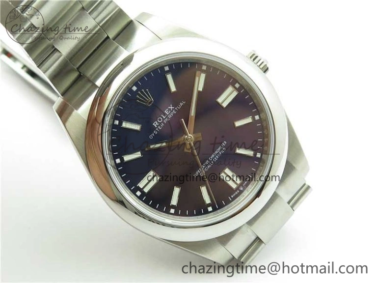 Oyster Perpetual 41mm 124300 EWF Best Edition Deep Blue Dial on SS Bracelet A3230
