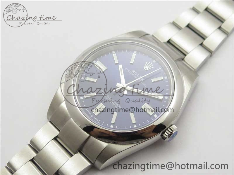Oyster Perpetual 41mm 124300 EWF Best Edition Deep Blue Dial on SS Bracelet A3230