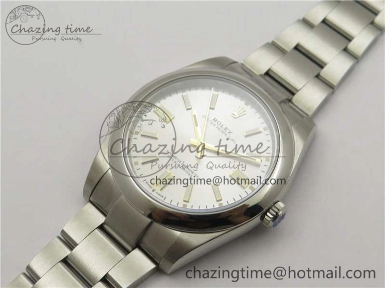Oyster Perpetual 41mm 124300 EWF Best Edition Silver Dial on SS Bracelet A3230