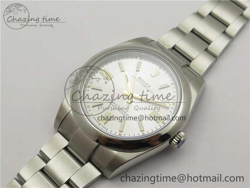 Oyster Perpetual 41mm 124300 EWF Best Edition Silver Dial on SS Bracelet A3230