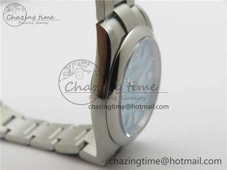 Oyster Perpetual 41mm 124300 EWF Best Edition Tiffany Blue Dial on SS Bracelet A3230