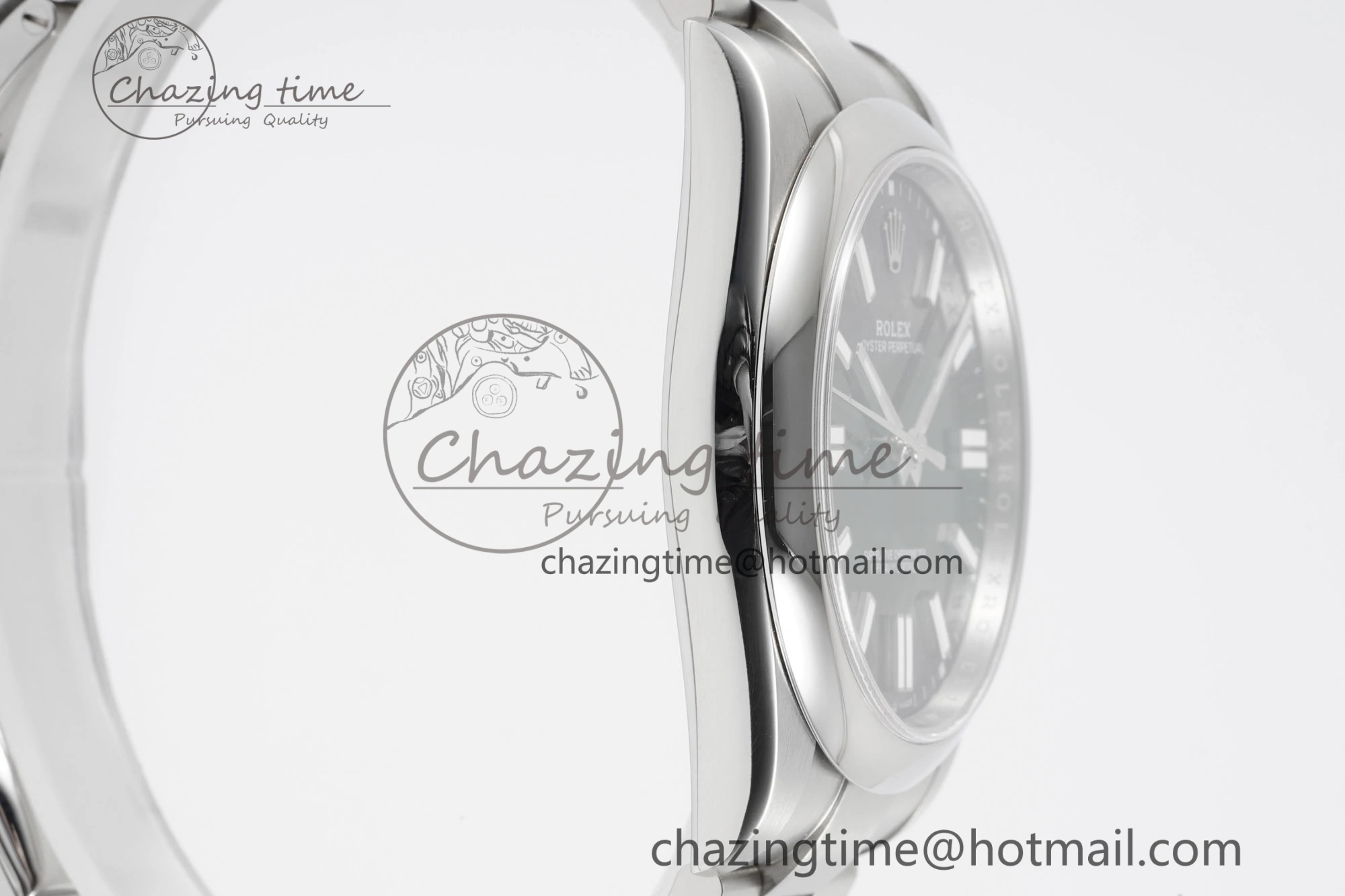 Oyster Perpetual 41mm 124300 KING 1:1 Best Edition 904L Steel Black Dial on SS Bracelet VR3230
