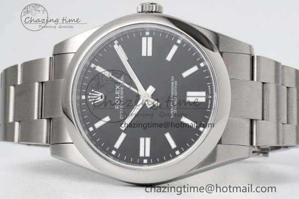 Oyster Perpetual 41mm 124300 KING 1:1 Best Edition 904L Steel Black Dial on SS Bracelet VR3230