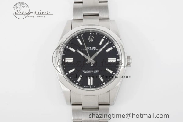 Oyster Perpetual 41mm 124300 KING 1:1 Best Edition 904L Steel Black Dial on SS Bracelet VR3230