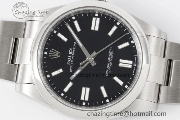 Oyster Perpetual 41mm 124300 KING 1:1 Best Edition 904L Steel Black Dial on SS Bracelet VR3230