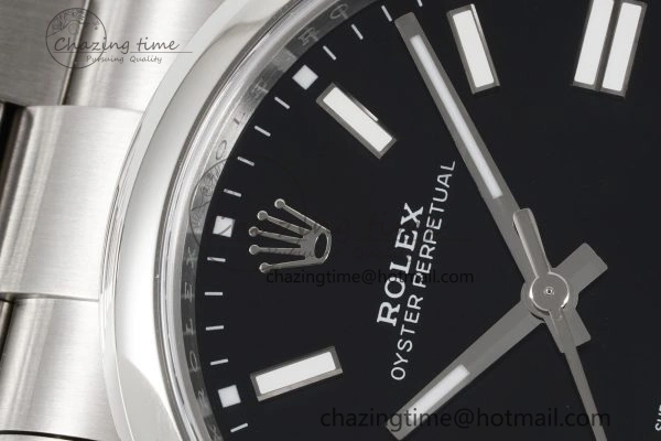Oyster Perpetual 41mm 124300 KING 1:1 Best Edition 904L Steel Black Dial on SS Bracelet VR3230