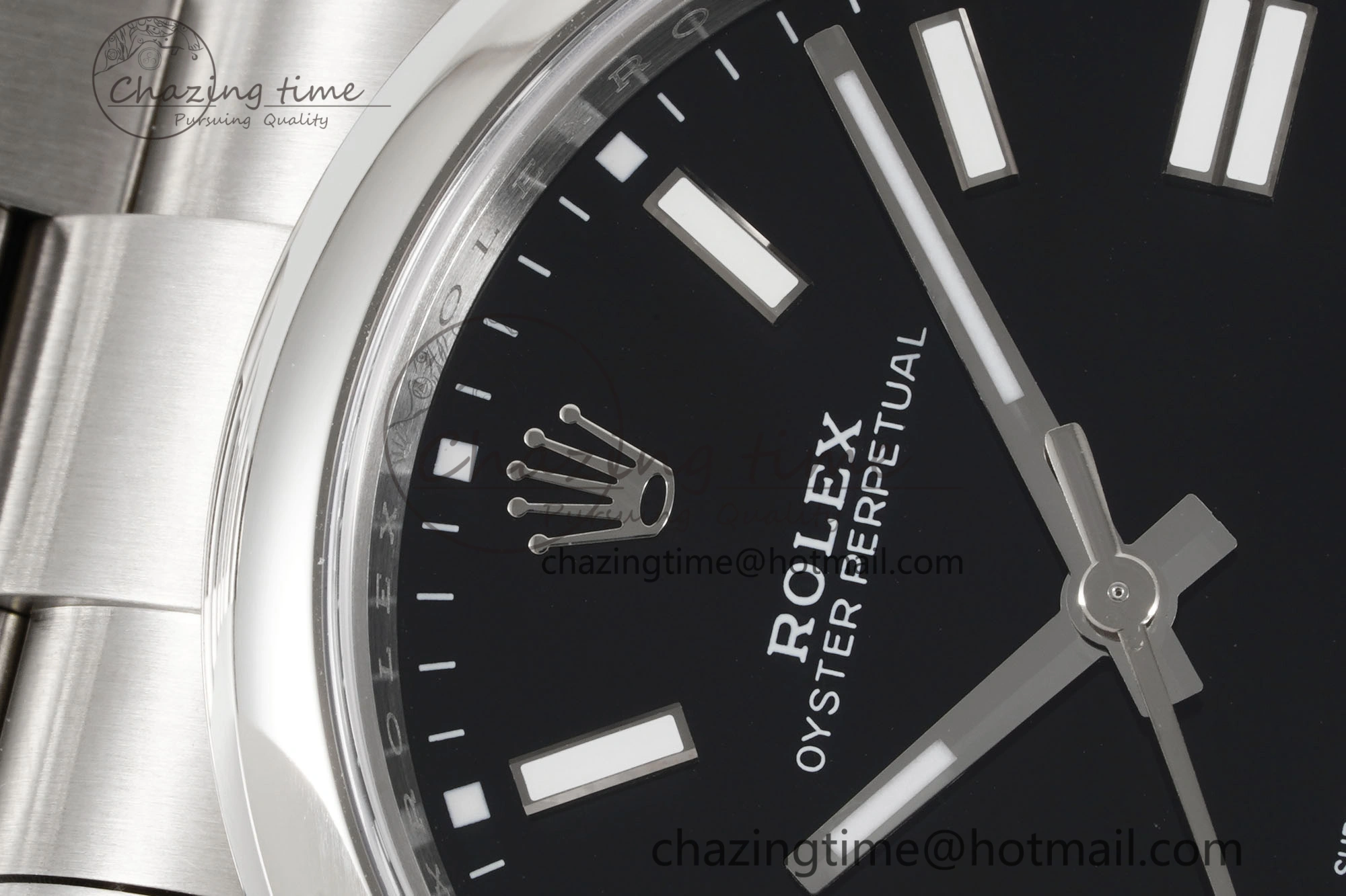 Oyster Perpetual 41mm 124300 KING 1:1 Best Edition 904L Steel Black Dial on SS Bracelet VR3230