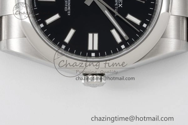 Oyster Perpetual 41mm 124300 KING 1:1 Best Edition 904L Steel Black Dial on SS Bracelet VR3230