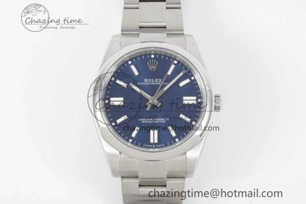 Oyster Perpetual 41mm 124300 KING 1:1 Best Edition 904L Steel Blue Dial on SS Bracelet VR3230
