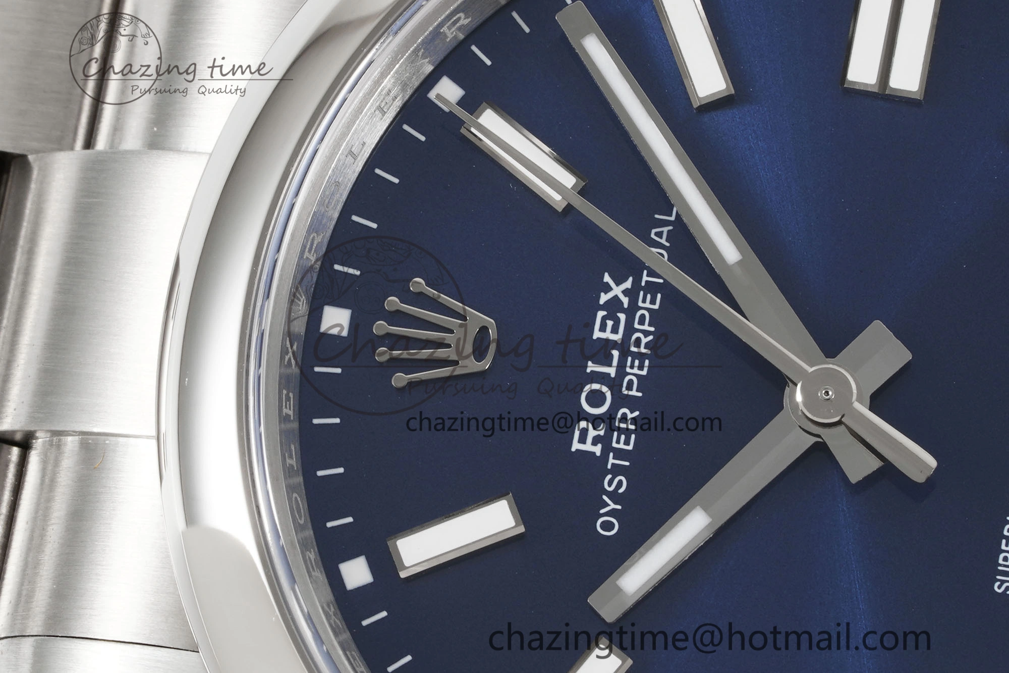 Oyster Perpetual 41mm 124300 KING 1:1 Best Edition 904L Steel Blue Dial on SS Bracelet VR3230