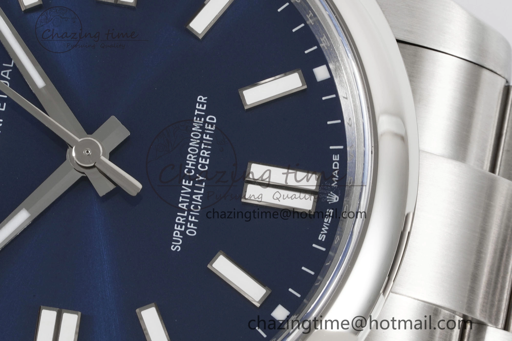 Oyster Perpetual 41mm 124300 KING 1:1 Best Edition 904L Steel Blue Dial on SS Bracelet VR3230
