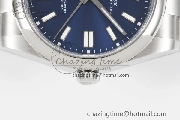 Oyster Perpetual 41mm 124300 KING 1:1 Best Edition 904L Steel Blue Dial on SS Bracelet VR3230