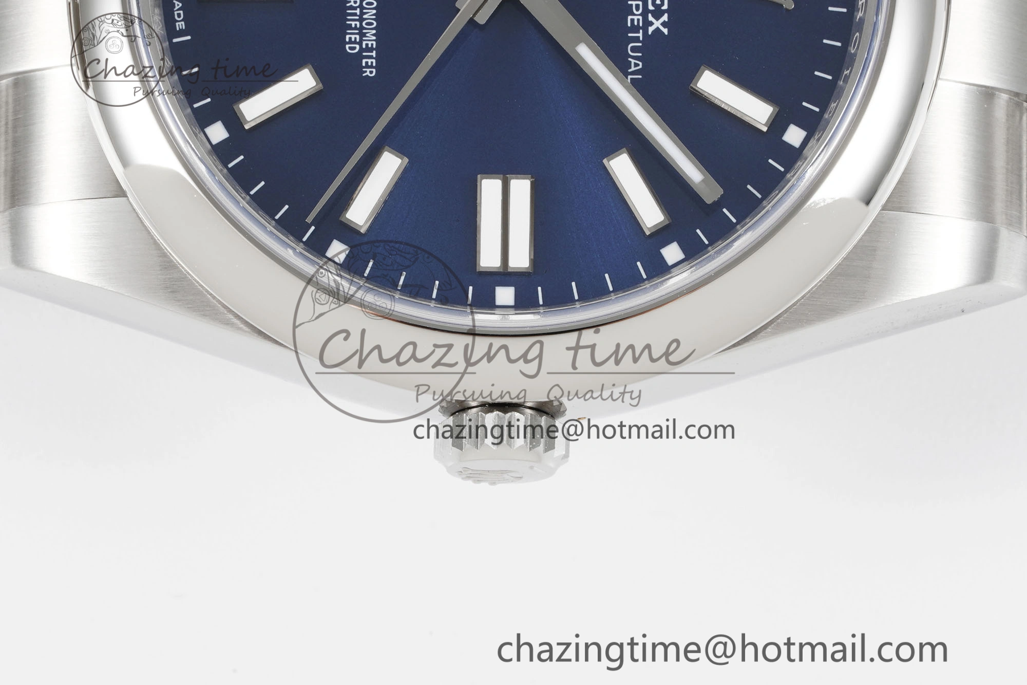 Oyster Perpetual 41mm 124300 KING 1:1 Best Edition 904L Steel Blue Dial on SS Bracelet VR3230